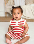 The Bear Beach Stripe Shorts & T-Shirt