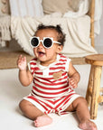 The Bear Beach Stripe Shorts & T-Shirt