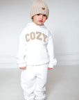 COZY Mini Tracksuit Off-White Set