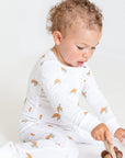 Ocean Bamboo Zip Sleepsuit One Piece