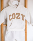 COZY Mini Tracksuit Off-White Set