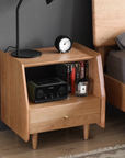Devin Bedside Table, Solid Wood
