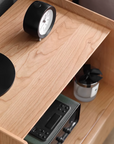 Devin Bedside Table, Solid Wood