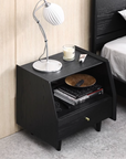 Devin Bedside Table, Solid Wood