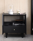Devin Bedside Table, Solid Wood