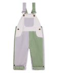 Waterlilies Patchwork Corduroy Dungarees