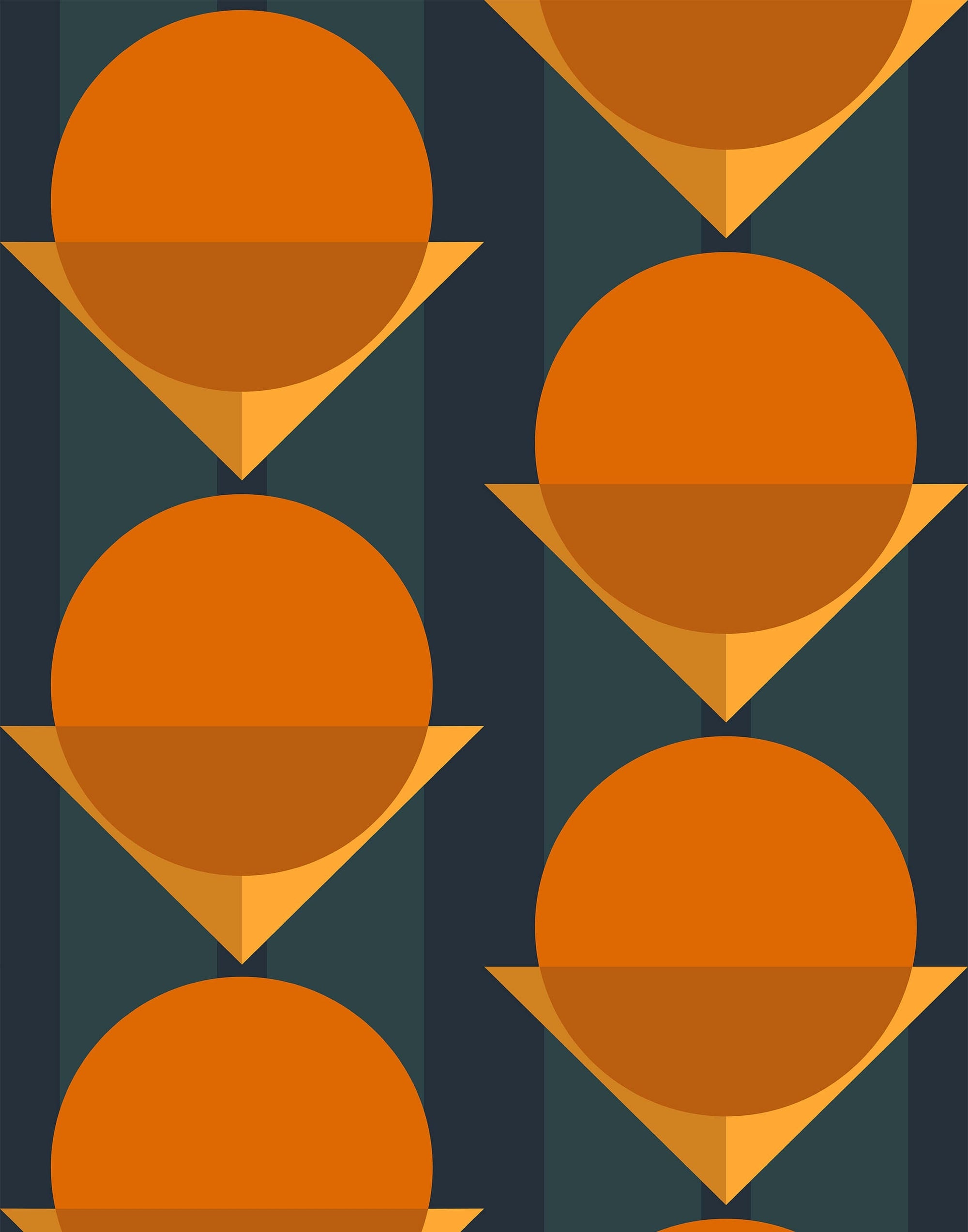 Gelato Geometric Wallpaper