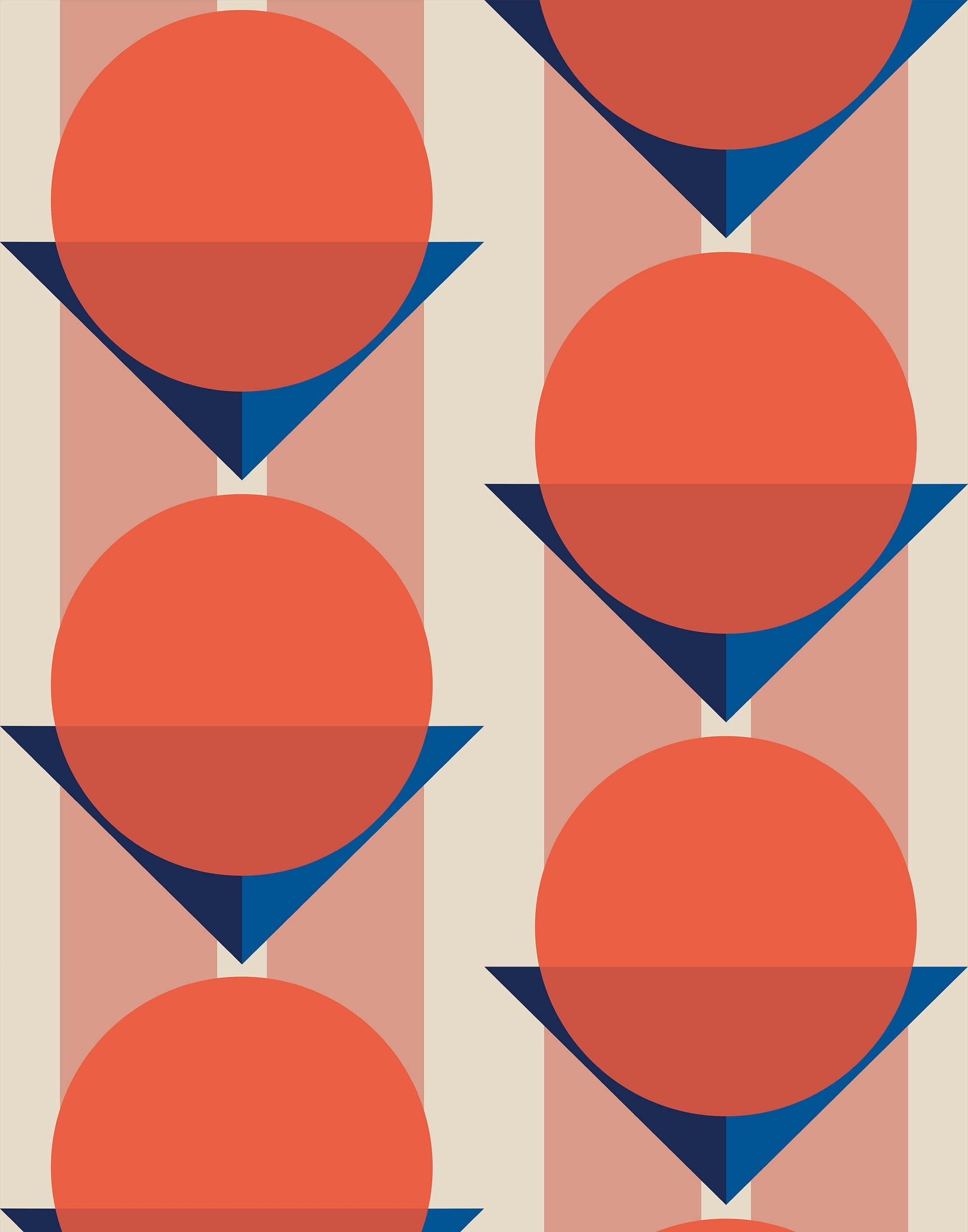Gelato Geometric Wallpaper