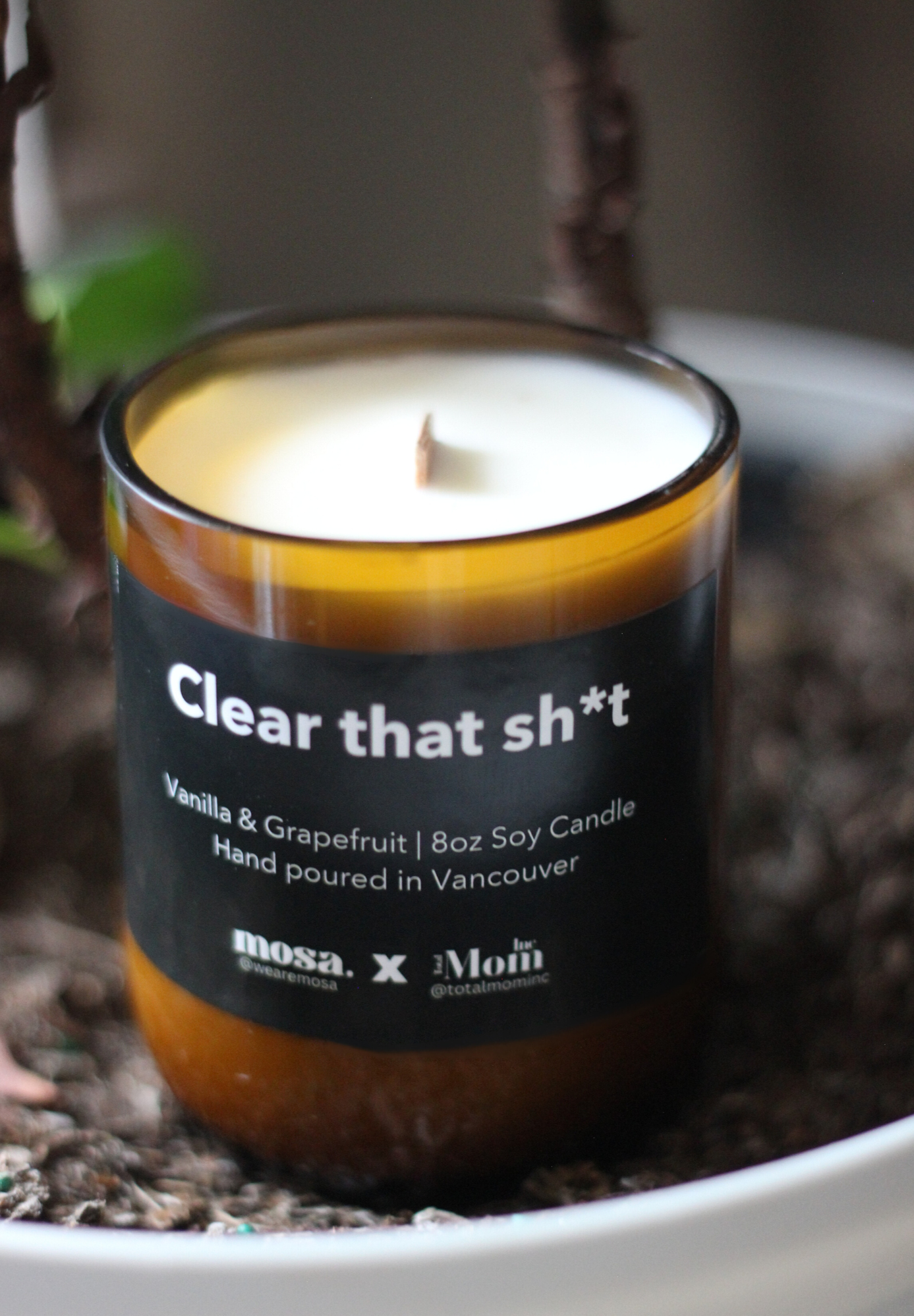 Clear that Shi*t Candle-1