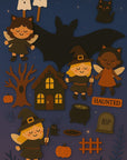 Halloween Fairy Garden Refill ( Fairies, soil & seeds)