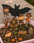 Halloween Fairy Garden Refill ( Fairies, soil & seeds)