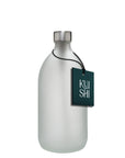 White Glass Bottle and Cap