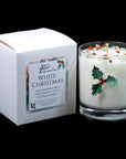 White Christmas - Crystal Infused Scented Candle
