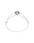Mini Silver Soho Diamond Cord Bracelet