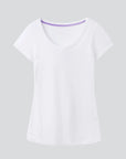 Scoop Neck Cotton Modal T-Shirt