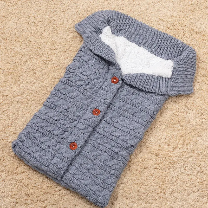 Baby Winter Warm Sleeping Bag - Cozy & Soft Knit for Infants & Toddlers by Baby Lamby at brixbailey.com