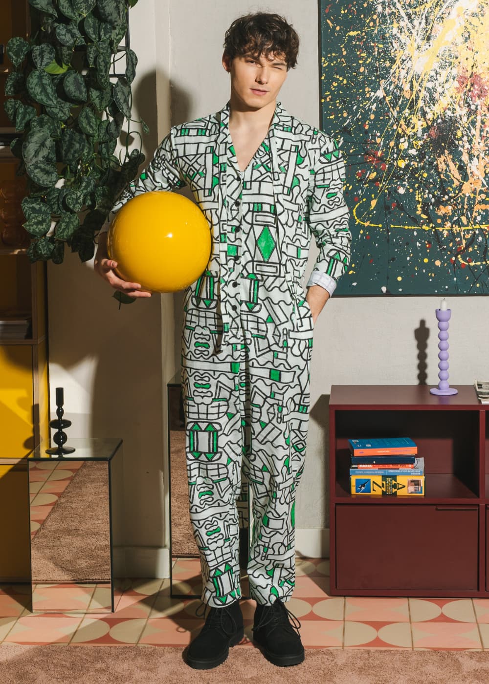 Organic Cotton &amp; Linen Jumpsuit