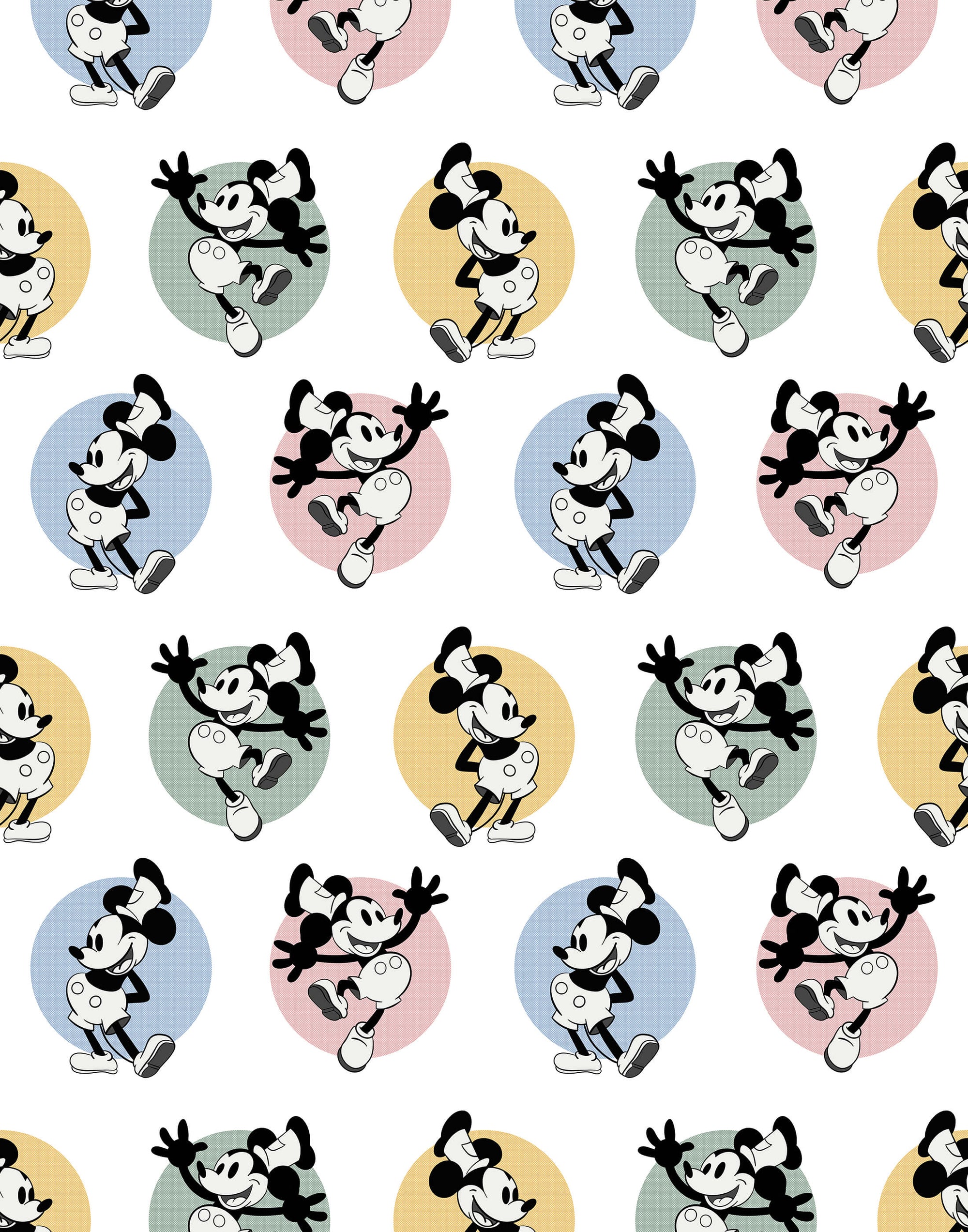Steamboat Willie Wallpaper Classic Mickey Mouse Design