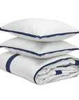 Windsor Square Pillow Sham Navy