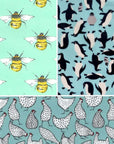 *Set of 3 Handmade Beeswax Wraps | Wings