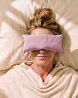 Plain Linen and Norfolk Lavender Eye Pillow