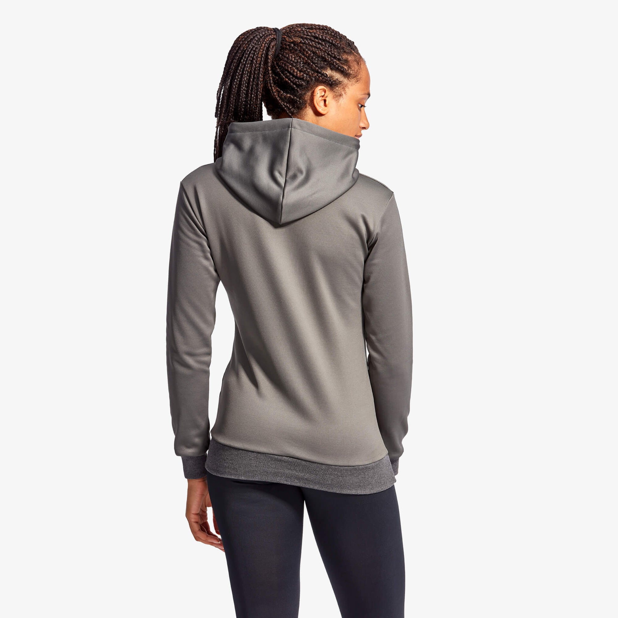 Women's Infrared Hoodie - Grey &amp; Blue
