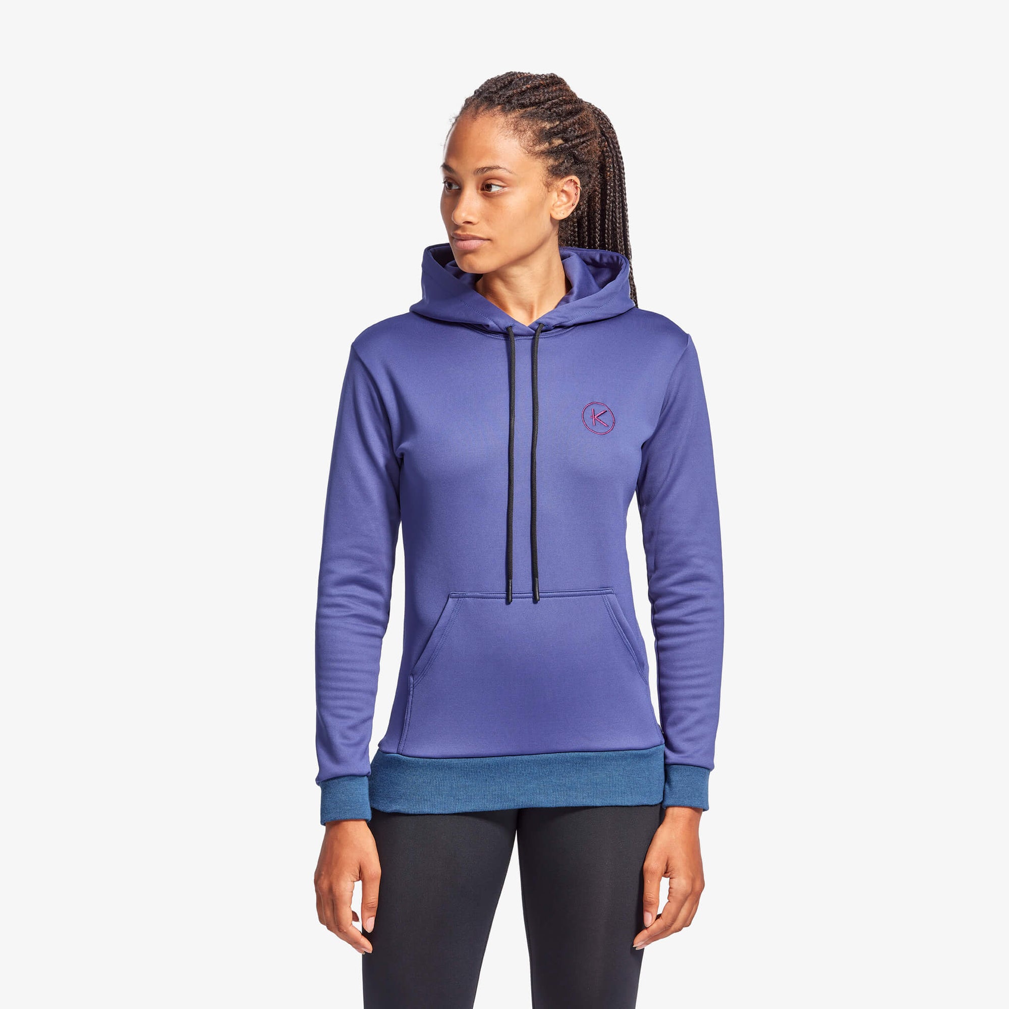 Women's Infrared Hoodie - Grey &amp; Blue