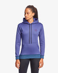 Women's Infrared Hoodie - Grey & Blue