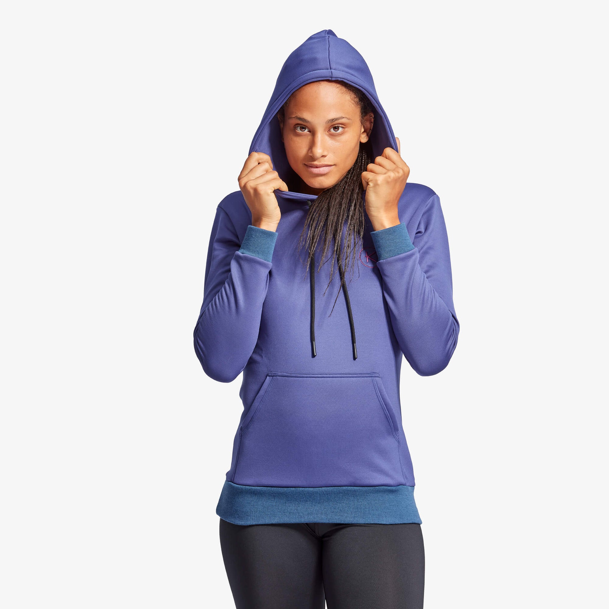 Women's Infrared Hoodie - Grey &amp; Blue