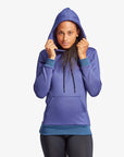 Women's Infrared Hoodie - Grey & Blue