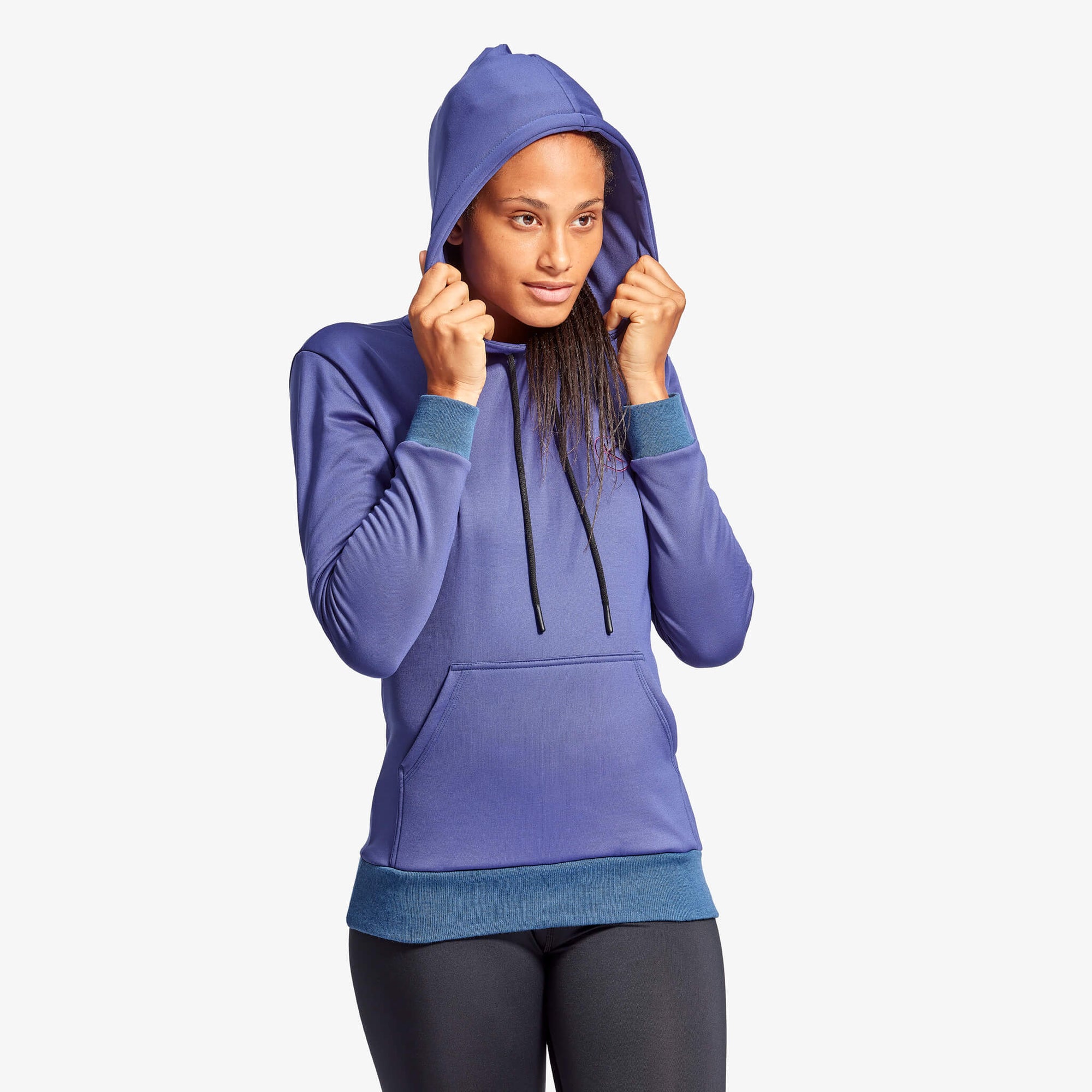 Women's Infrared Hoodie - Grey &amp; Blue