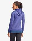 Women's Infrared Hoodie - Grey & Blue
