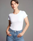 Crew Neck Cotton Modal T-shirt