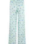 Poppy Glacier Butterfly Silk Trouser
