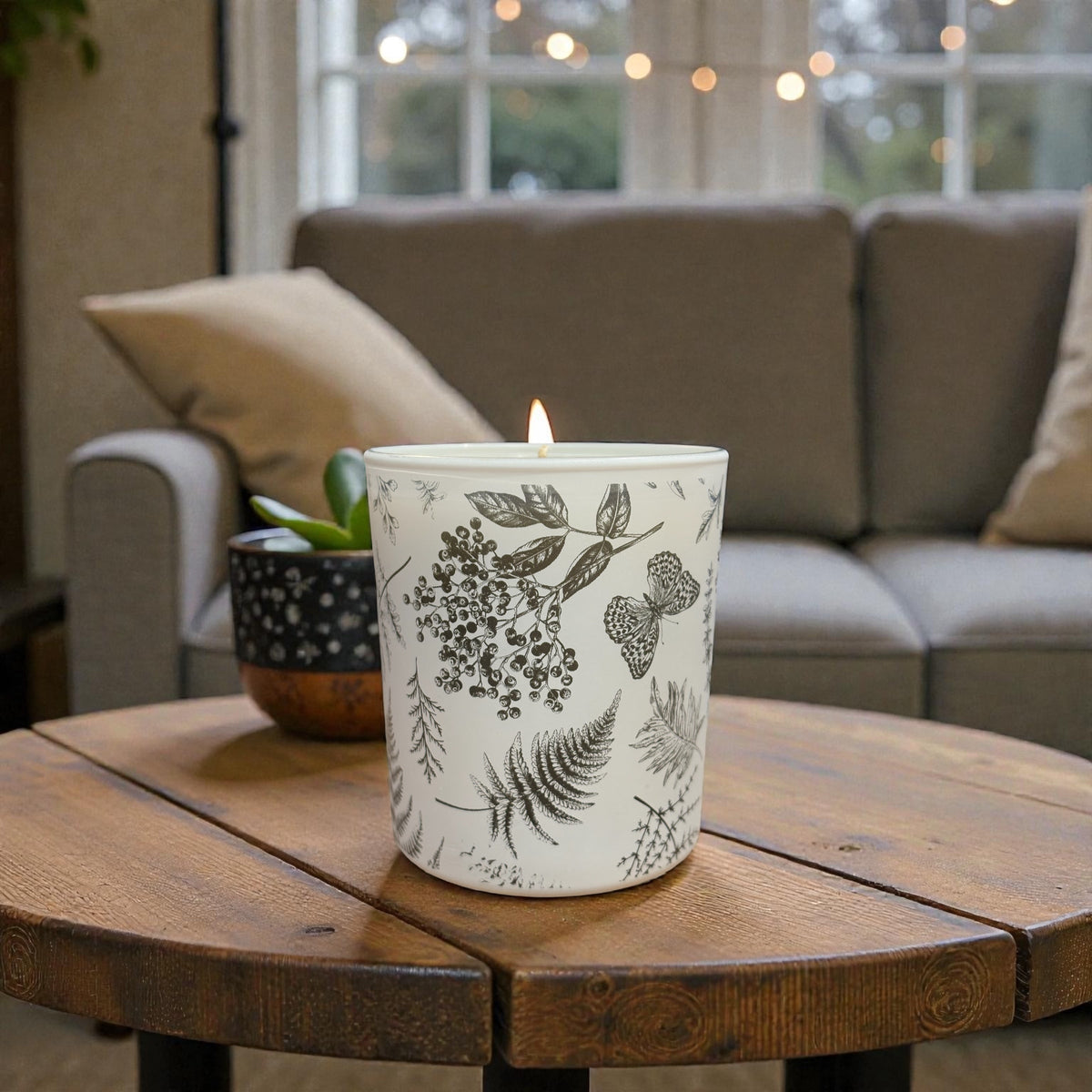 Wood Sage &amp; Sea Salt – Luxury Soy Candle (30cl)