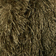 Yumi Green Luxe Long Hair Fur Coat