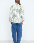 Yumi Green Reversible Cotton Quilted Jacket