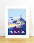 Ynys Mon Anglesey Vintage Travel Poster