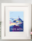 Ynys Mon Anglesey Vintage Travel Poster