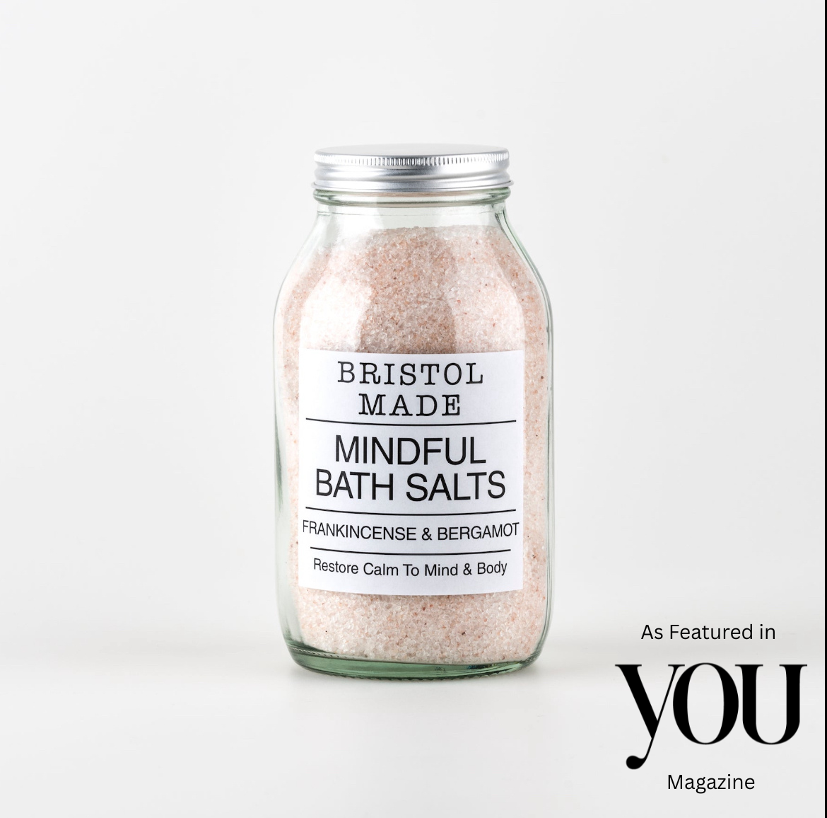 MINDFUL BATH SALTS FRANKINCENSE & BERGAMOT ** As seen in The Daily Mail YOU Magazine