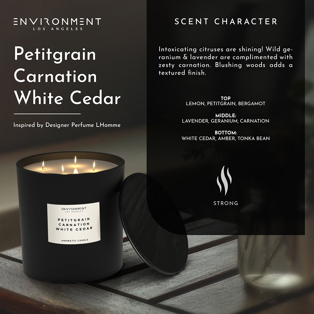 55oz Natural Non-Toxic Candle ( Inspired by YSL L'Homme®)