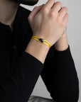 Carbon Regent Cord Bracelet