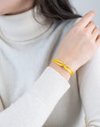 Golden Soho Diamond Cord Bracelet
