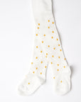 Dotty Tights - Yellow Spot