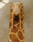 Giraffe Print Eco Yoga Mat – 6mm Support, Non-Slip Surface | Yune-0
