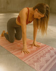 Yoga Mat | 6mm Thick | Pink | Non-Slip | Eco Friendly | Yune Yoga | Cassady-3