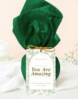 You Are Amazing - Vintage Floral Peppermint, Tea Tree Bath Bomb