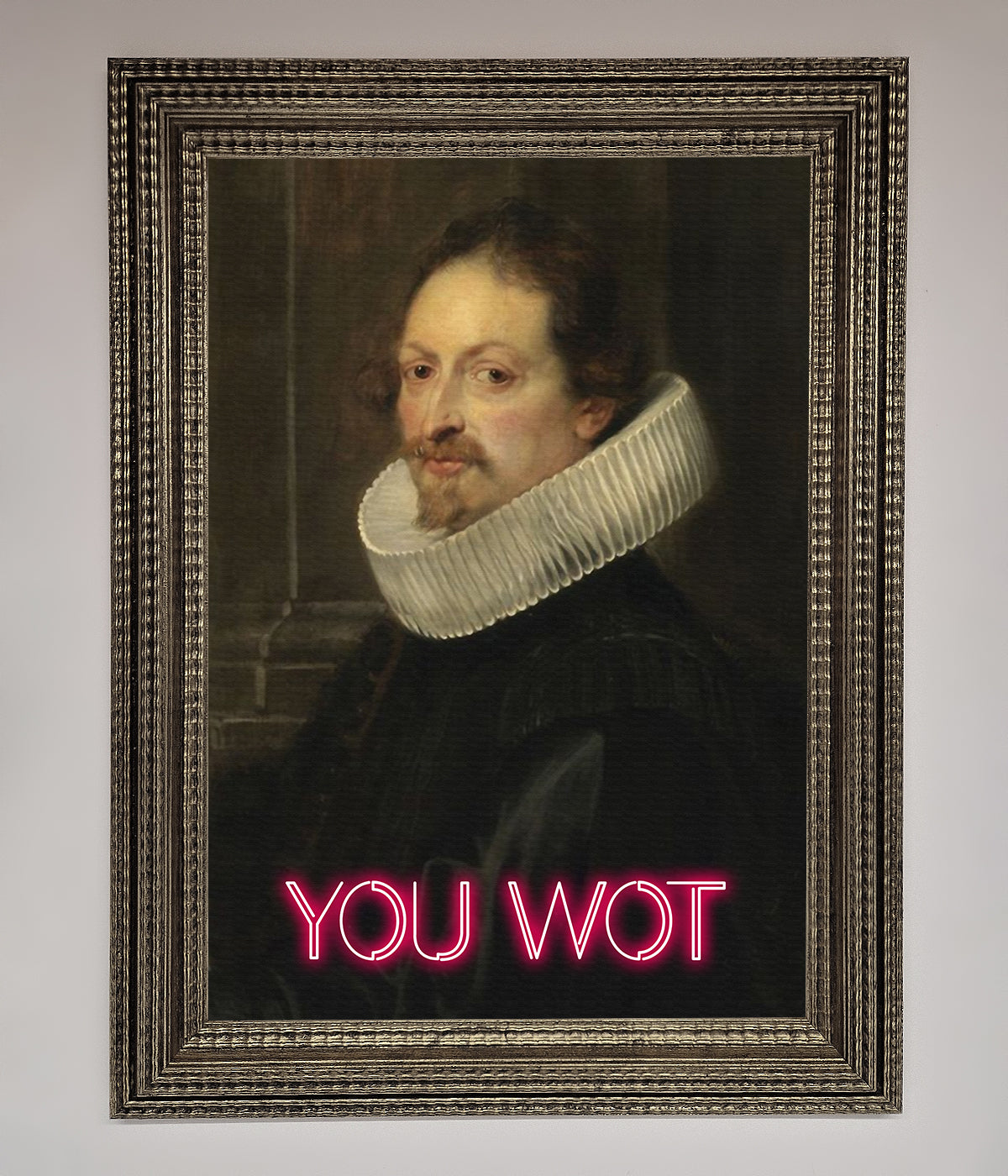 Luxury Renaissance Wot Framed Poster, Premium Stylish Wall Art Decor by Zestio at brixbailey.com