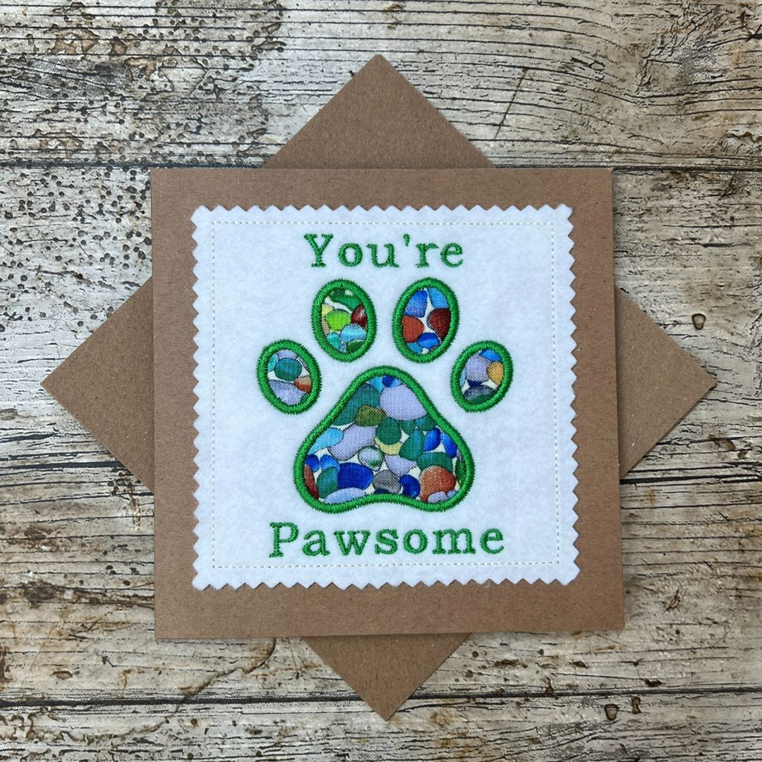 You're Pawsome Card