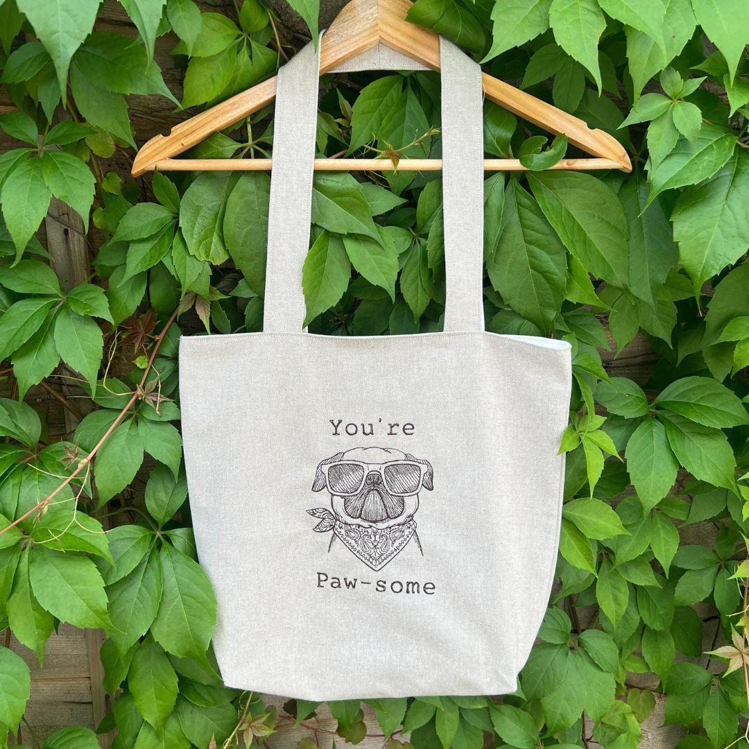 You're Paw-some Tote Bag